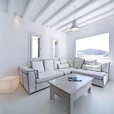 Luxury Mykonos Shali 4 Bedrooms Sea View Private Pool Elia * Elia (Mykonos)