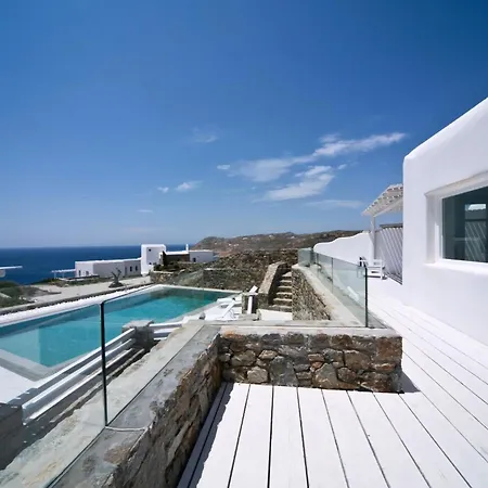 别墅 Luxury Mykonos Shali 4 Bedrooms Sea View Private Pool Elia *