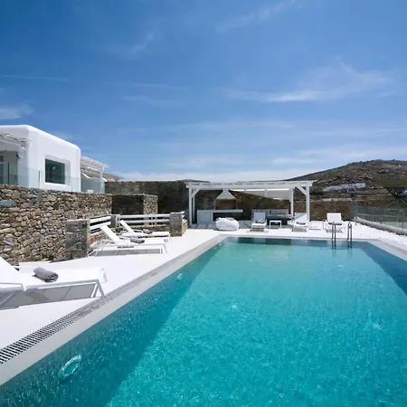 Luxury Mykonos Shali 4 Bedrooms Sea View Private Pool Elia * Elia (Mykonos)