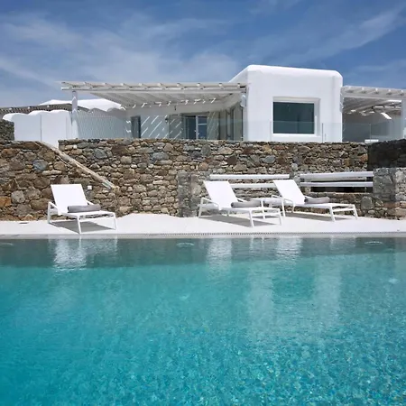 Luxury Mykonos Shali 4 Bedrooms Sea View Private Pool Elia Elia (Mykonos)